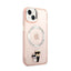 Karl Lagerfeld IML NFT Karl & Choupette MagSafe – dėklas iPhone 14 Plus (rožinis)