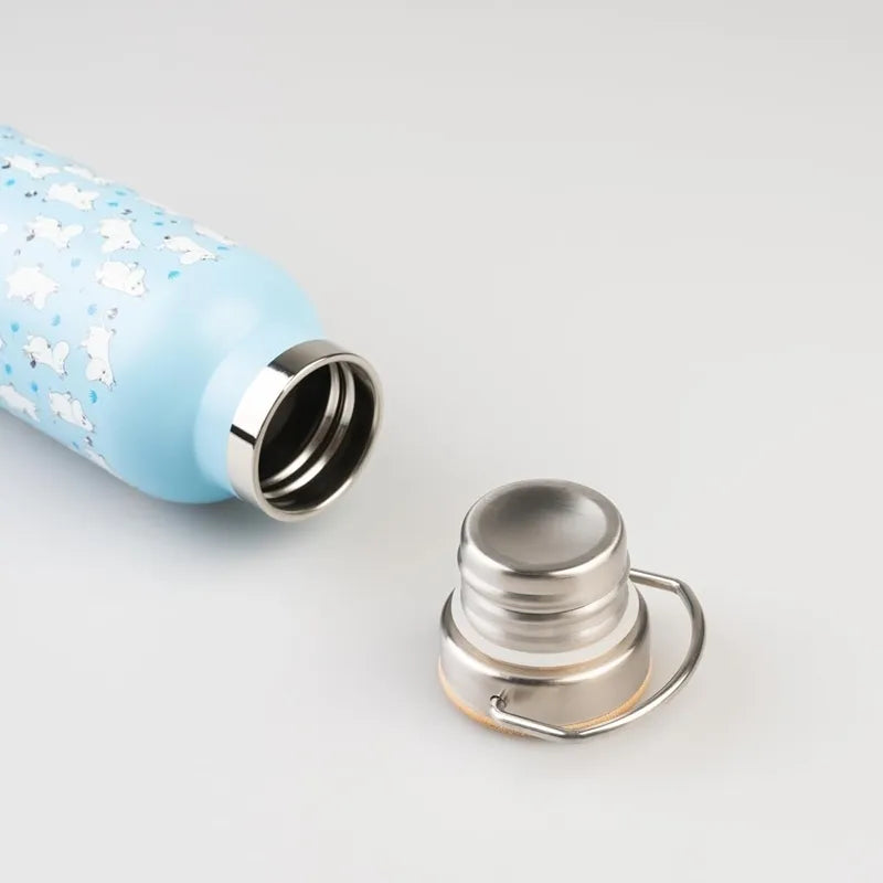 Muminai – nerūdijančio plieno termogertuvė su rankenėle 500 ml