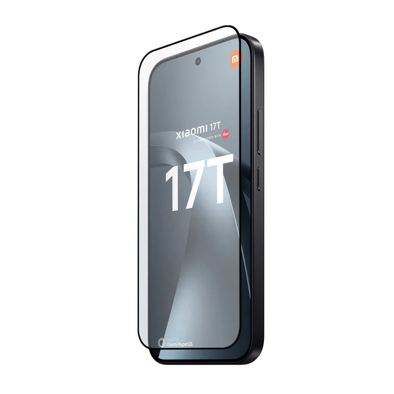 Crong 3D Armour Glass Lite – pilnai klijuojamas grūdintas stiklas, skirtas Xiaomi 17T 5G