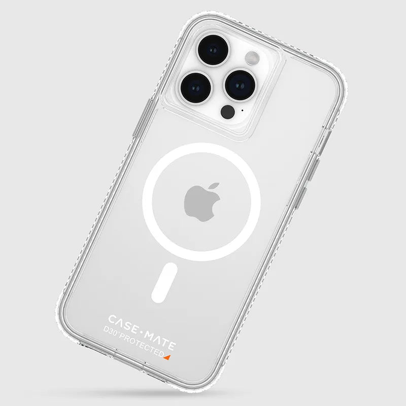 Case-Mate Ultra Tough plus D3O MagSafe – dėklas iPhone 15 Pro Max (skaidrus)
