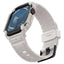 Spigen Rugged Armor Pro – dirželis su dėklu, skirtas Apple Watch 10 46 mm (smėlio spalvos)
