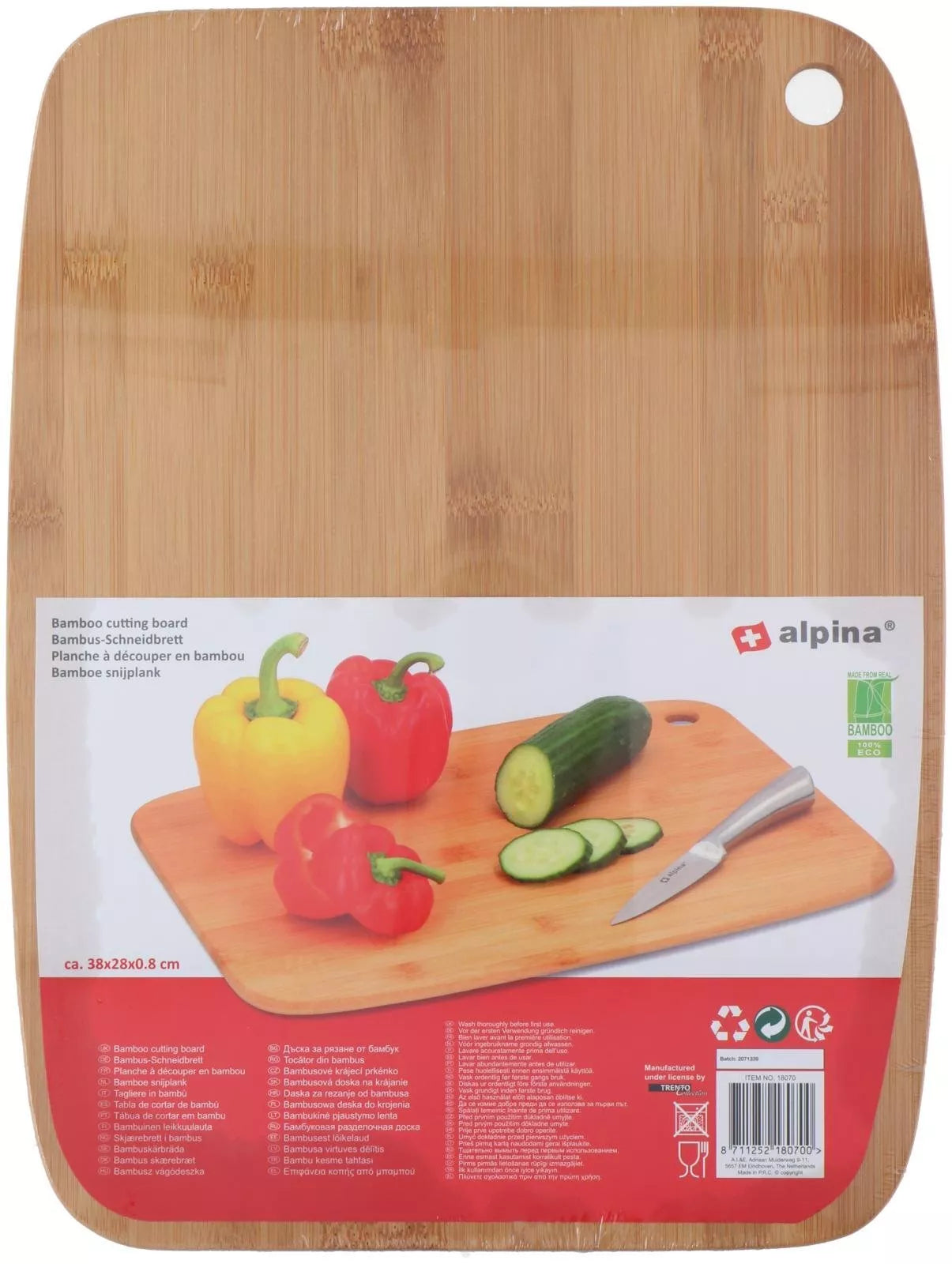 Alpina pjaustymo lentelė 38 × 28 × 0,8 cm 871125218070