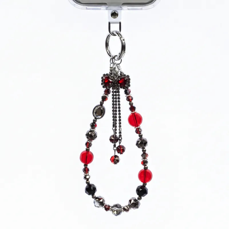 Crong Phone Charm – telefono pakabukas (Red Bow)