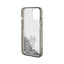 Karl Lagerfeld Liquid Glitter Choupette – dėklas iPhone 15 telefonui (skaidrus)
