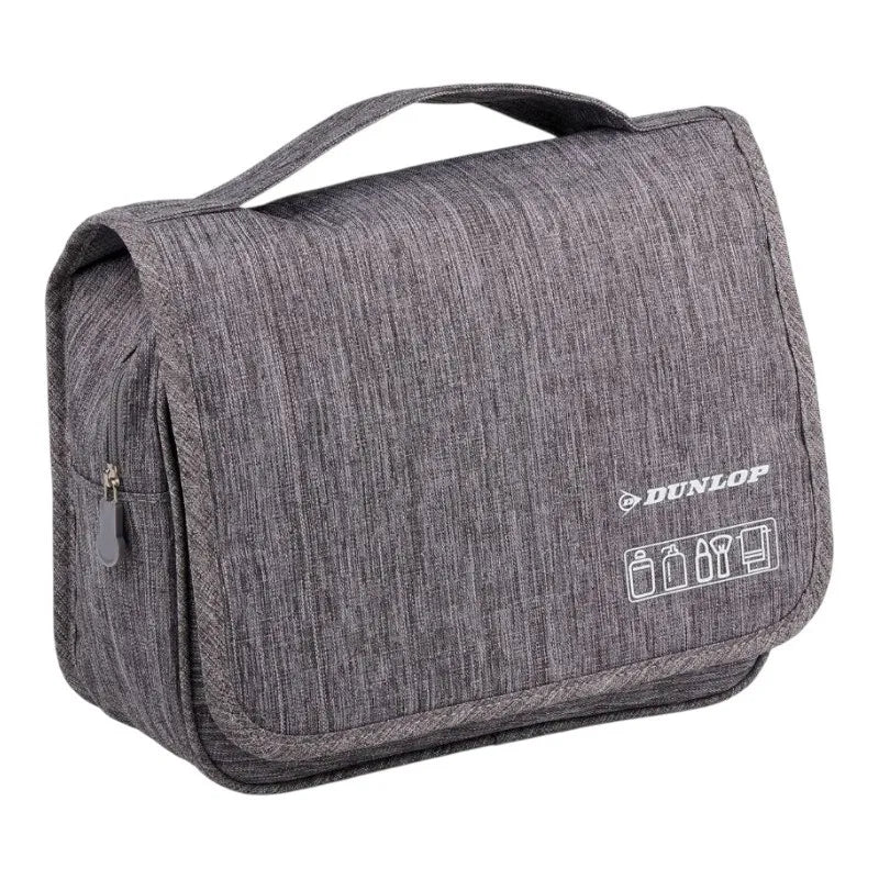 Dunlop – kelioninė kosmetinė su kabliuku pakabinimui 25x20x10 cm (pilka)
