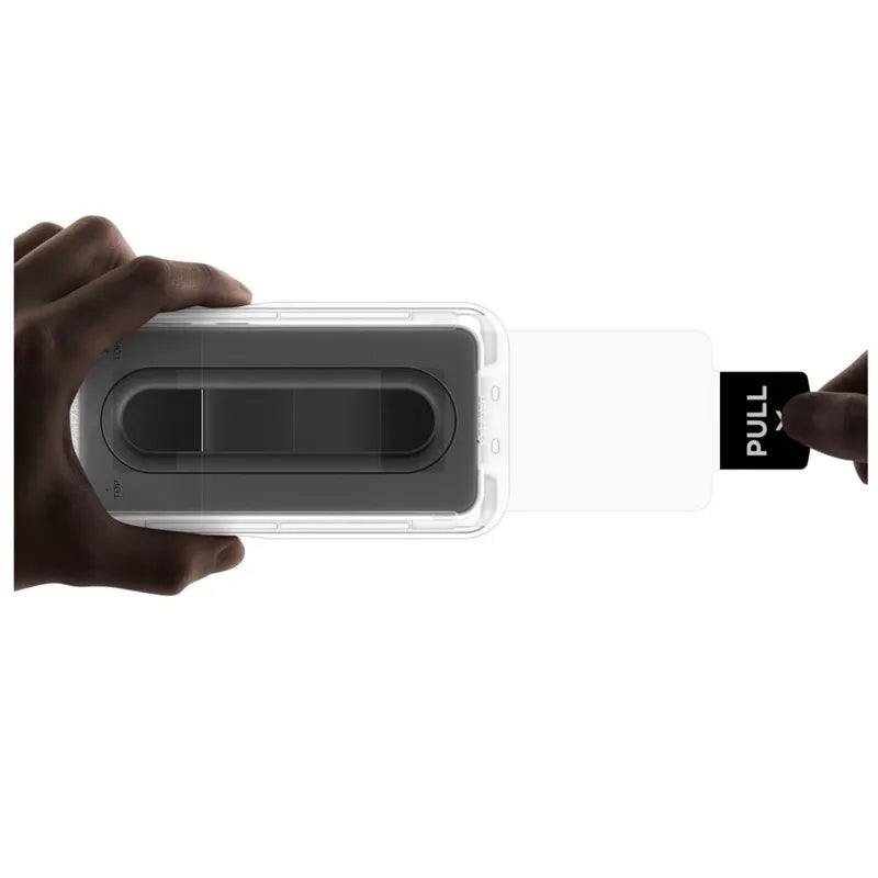 Spigen GLAS.TR EZ Fit Pro 2-Pack – grūdintas stiklas, skirtas Samsung Galaxy A57 5G (2 vnt.)