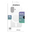 Incipio Velocity MagSafe – dėklas iPhone 16 (skaidrus)