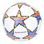 Dunlop – Mini treniruočių futbolo kamuolys vaikams, 32 panelės, 2 dydis (baltas/raudonas)