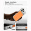 Spigen Ultra Hybrid T Mag MagSafe – dėklas, skirtas iPhone 18 Pro Max / 17 Pro Max (blizgi oranžinė spalva)