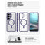 Spigen Ultra Hybrid Mag MagSafe – dėklas, skirtas Samsung Galaxy S26 Ultra (Deep Purple)