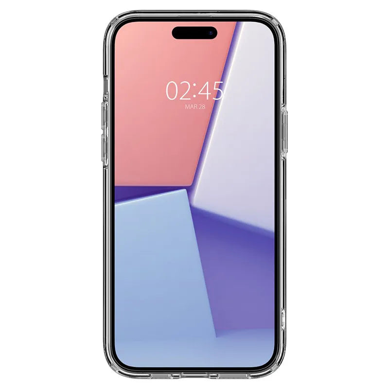 Spigen Ultra Hybrid MagSafe – dėklas „iPhone 15 Plus“ telefonui (Zero One White)
