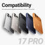Crong Clear MAG Cover – MagSafe dėklas, skirtas iPhone 17 Pro (skaidrus)