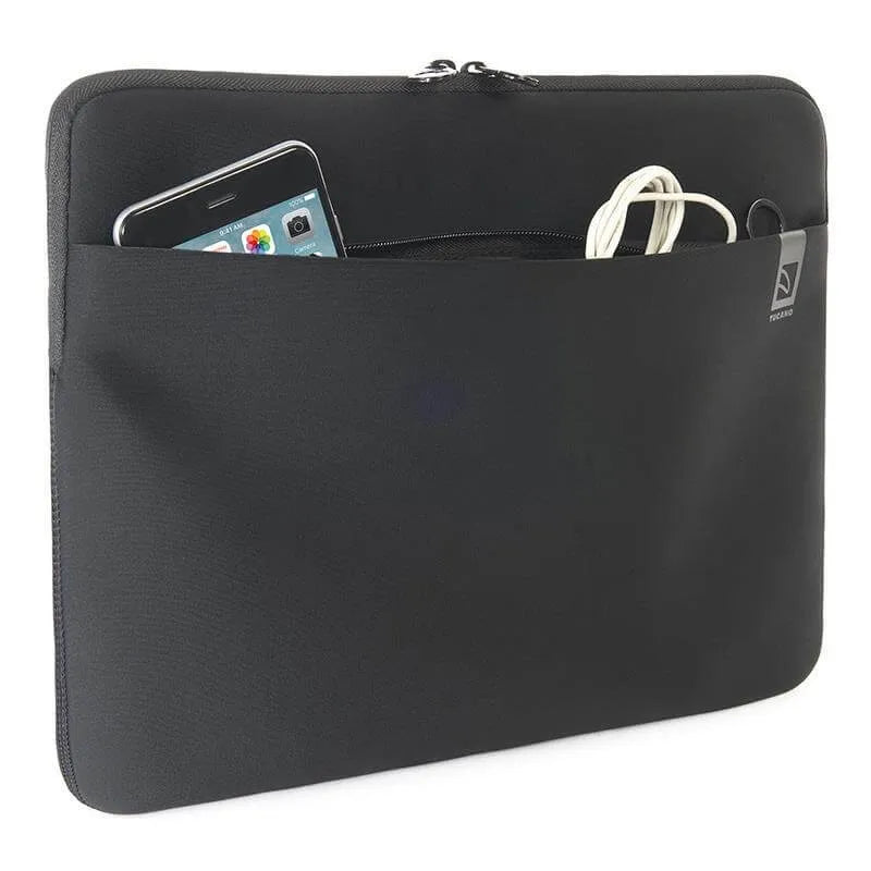 Tucano Top Second Skin – dėklas MacBook Air 15" (M5/M4/M3/M2/2026-2023) / Pro 15" / Nešiojamam kompiuteriui 14" / 13" (juodas)