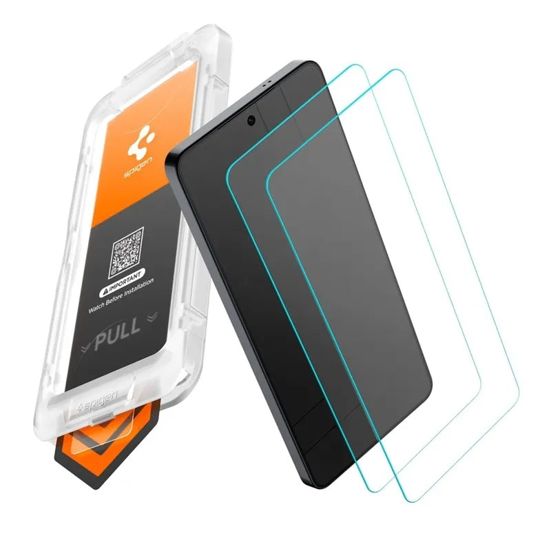 Spigen GLAS.TR EZ Fit Pro AC HD 2 vnt. pakuotė - Grūdintas stiklas Samsung Galaxy S26 Ultra (2 vnt.)