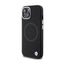 BMW Signature Liquid Silicone MagSafe - dėklas, skirtas iPhone 15 Plus (juodas)