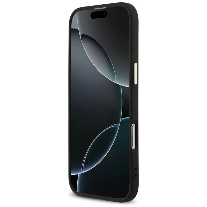 Guess 4G Big 4G Classic Logo – dėklas iPhone Air (juodas / auksinis)