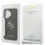 Guess Grained Big 4G Classic Logo – dėklas iPhone 17 (juodas)