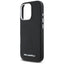 Karl Lagerfeld Saffiano Full Wrapped Elongated Metal Logo MagSafe – dėklas iPhone 16 Pro (juodas)
