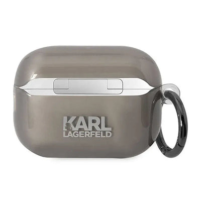 Karl Lagerfeld NFT Ikonik Karl Head – dėklas Apple AirPods Pro 2 ausinėms (juodas)