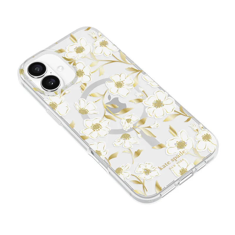 Kate Spade New York Protective Gems MagSafe – dėklas iPhone 16 Plus (Sunshine Floral)
