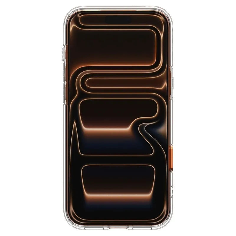 Spigen Ultra Hybrid T Mag MagSafe – dėklas iPhone 17 Pro (blizgus oranžinis)