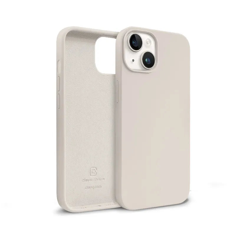 Crong Color Cover – dėklas iPhone 14 Plus (smėlio spalvos)