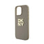 DKNY Wrist Strap Stock Logo – Dėklas iPhone 15 Pro (smėlio spalvos)