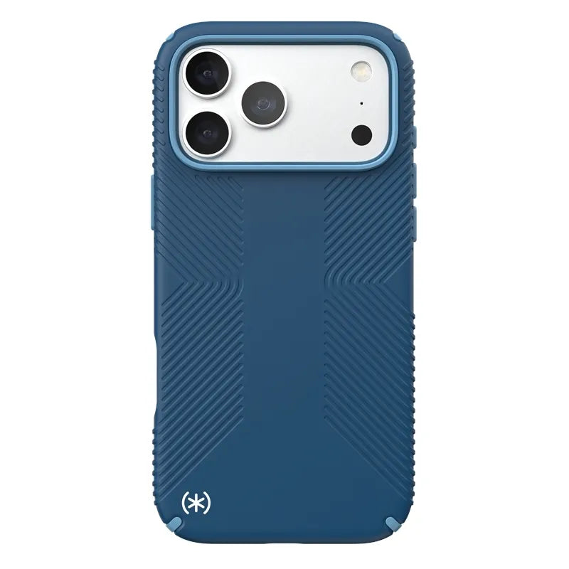 Speck Presidio2 Grip MagSafe – dėklas, skirtas iPhone 18 Pro Max / 17 Pro Max (Deep Sea)