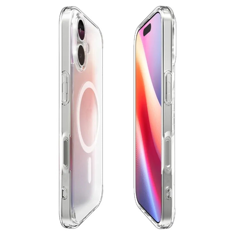 Spigen Ultra Hybrid Mag MagSafe – dėklas iPhone 17 (Frost White)