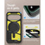 Spigen Tough Armor Mag MagSafe – dėklas Google Pixel 11 (Abyss Green)