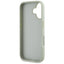 Guess Grained Big 4G Logo Small Classic Logo - dėklas iPhone 16 (žalias)