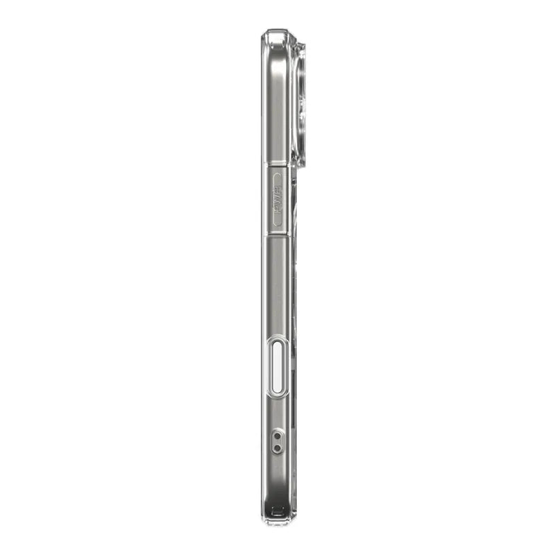 Spigen Ultra Hybrid T MagSafe – dėklas iPhone 17 Pro (skaidrus/baltas)