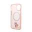 Karl Lagerfeld IML NFT Karl & Choupette MagSafe – dėklas iPhone 14 Plus (rožinis)