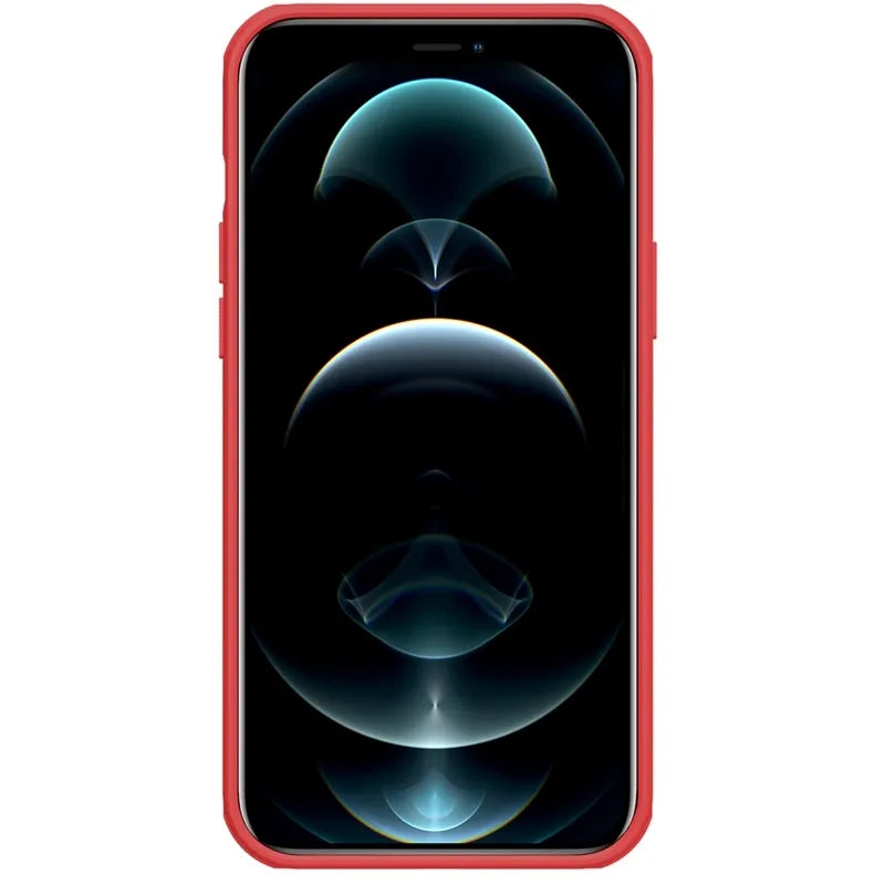 Nillkin Super Frosted Shield Pro – dėklas Apple iPhone 13 Pro (raudonas)
