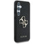 Guess Grained Big 4G Logo Small Classic Logo – dėklas Samsung Galaxy S25 (juodas)