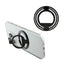 Guess MagSafe Ring Stand Rhinestone – magnetinis piršto laikiklis telefonui su stovo funkcija (juodas)