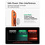 Spigen Ultra Hybrid Mag MagSafe – dėklas, skirtas iPhone 18 Pro / 17 Pro (C-One Tangerine)