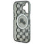Karl Lagerfeld IML Monogram Karl & Choupette Head MagSafe – dėklas, skirtas iPhone 16 (juodas)