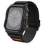 Spigen Lite Fit "Pro" - dėklas su dirželiu Apple Watch 10 42 mm laikrodžiui (matinis juodas)