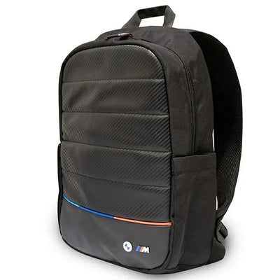 BMW Carbon Tricolor – kuprinė nešiojamajam kompiuteriui 16" (juoda)