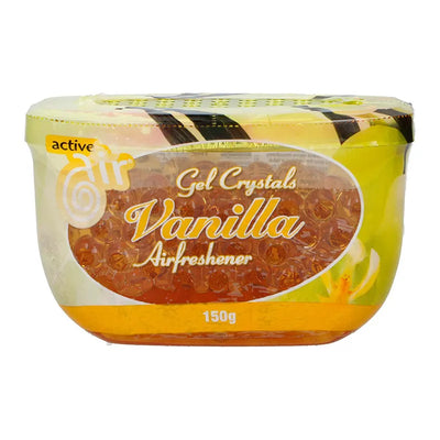 Active Air – oro gaivinimo geliniai rutuliukai / perlai 150g (vanilė)
