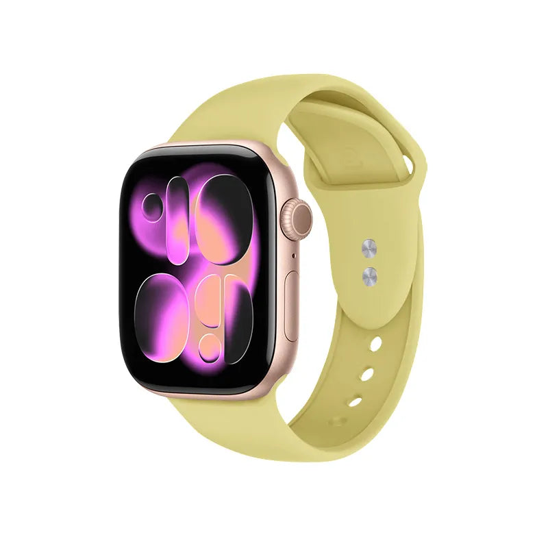 „Crong Liquid“ – „Apple Watch“ apyrankė 38/40/41/42 mm (šiaudų spalvos)
