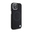 BMW Signature Liquid Silicone MagSafe - dėklas, skirtas iPhone 15 Plus (juodas)