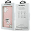 Karl Lagerfeld IML Aquarelle Choupette & Logo MagSafe - Dėklas iPhone 17 (rožinis)