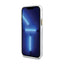 Guess Metal Outline MagSafe – dėklas iPhone 12 / iPhone 12 Pro telefonui (skaidrus / auksinis)