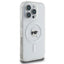 Karl Lagerfeld IML Metal Karl Head MagSafe - dėklas iPhone 16 Pro (baltas)