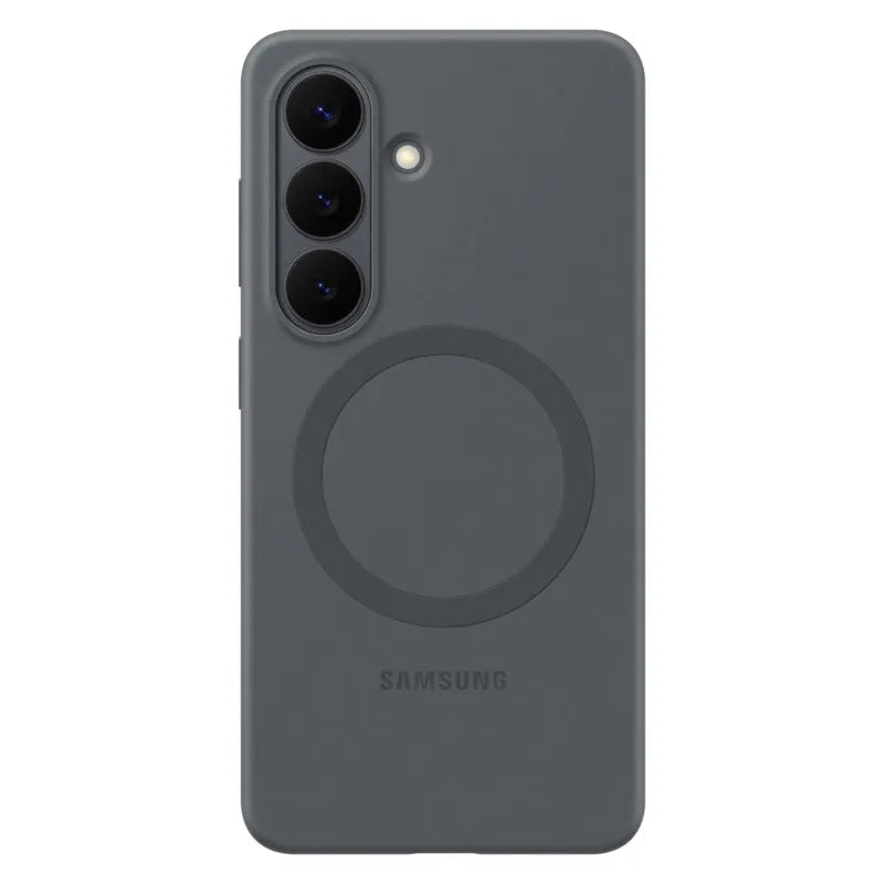 Samsung silikoninis magnetinis dėklas – dėklas Samsung Galaxy S26 (juodas)