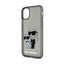Karl Lagerfeld IML Glitter Karl & Choupette – iPhone 11 dėklas (juodas)