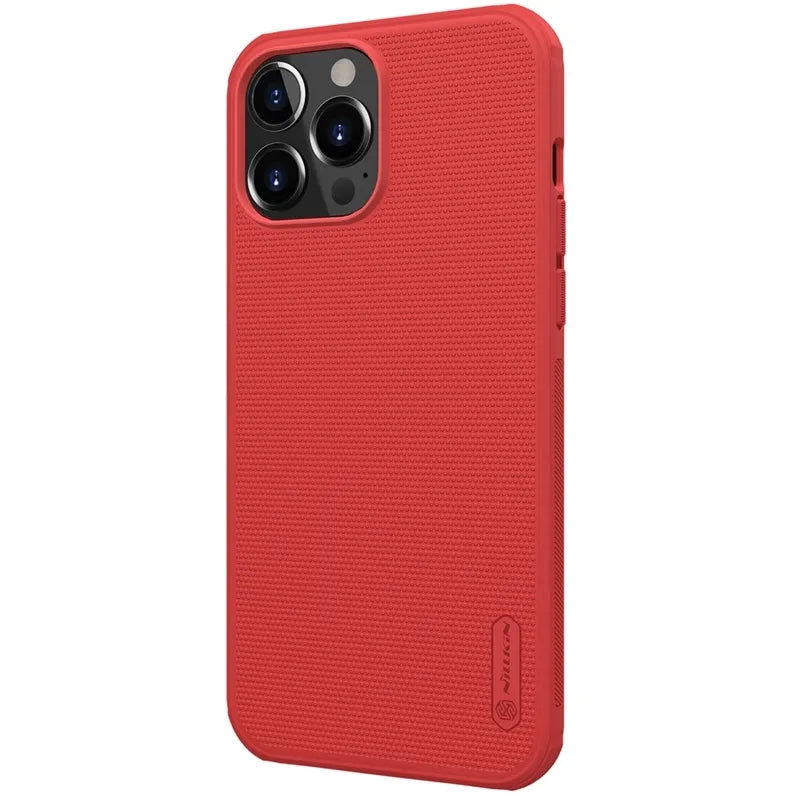 Nillkin Super Frosted Shield Pro – dėklas Apple iPhone 13 Pro (raudonas)