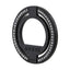 Guess MagSafe Ring Stand Rhinestone – magnetinis piršto laikiklis telefonui su stovo funkcija (juodas)